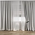 3D Curtain Model Set 3D model small image 4