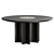 Elegant SILVA Table, Dual Color 3D model small image 3