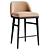 Sleek LUM Bar Stool 3D model small image 6