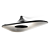 Sleek LED Ceiling Lamp - Odile Decq 3D model small image 2