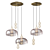 Marc Wood Brass Pendant Lamp 3D model small image 2