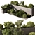 Outdoor Plant Box 631 3D model small image 1