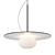 Sleek Modern Pendant Light 3D model small image 1