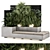 Lush Backyard Tree Set 2321 3D model small image 7