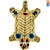 Title: Italian Tiger Plush Rug 3D model small image 1