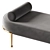 Elegant HP Decor Roxy Bench 3D model small image 4