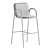 Modern Multimaterial Barstool with Corona Render 3D model small image 4