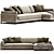 Davis IN Sofa: Modern Elegance 3D model small image 4