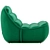 Stylish Sancal Vibe Lounge Chair 3D model small image 4