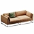 Delancey Leather Sofa - 88 3D model small image 2