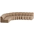 MDF Italia Array Modular Sofa 3D model small image 4