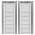 Modern Interior Door 3D Model 3D model small image 5