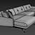 Luzaro Insight Sofa Exquisite Quality 3D model small image 5