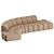 MDF Italia Array Modular Sofa 3D model small image 5