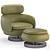  Minotti Vivienne Chair Ottoman 3D model small image 4