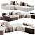 Contemporary Tetris Sofa Design 3D model small image 5