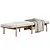  Frigerio STEPAN Fabric Bench 3D model small image 2