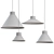 Modern Muuto Pendant Lamps Set 3D model small image 3