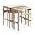  CH004 Oak Nesting Tables 3D model small image 5