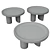 Stone Garden Minimalist Coffee Table 3D model small image 5