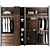 Modern Walk-In Wardrobe Set 3D model small image 2