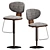 Elegant Bonaldo Olos Stool 3D model small image 5