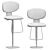 Elegant Bonaldo Olos Stool 3D model small image 6
