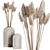 Pampas Bouquet Vase Set48 2016 3D model small image 1