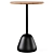 Elegant Bar Table & Stool 3D model small image 2