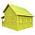 Rustic Forest Cabin Model 3D model small image 4