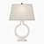 Alabaster Madison Table Lamp 3D model small image 2