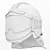 High-Quality 4K Firefighter Helmet 3D model small image 5