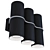  Pivoting 6-Light Sconce Fixture 3D model small image 5