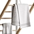 Pottery Barn Wall-Mount Drying Rack 3D model small image 5