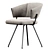 Minimalist Upholstered Chair Bahia 3D model small image 5