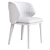 Sleek Lum Bridge Dining Chair 3D model small image 3