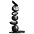 Modern Totem Sculpture by Escalona 3D model small image 3