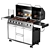 59 BBQ Grill Model Kit 3D model small image 1