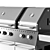 59 BBQ Grill Model Kit 3D model small image 3