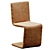 Elegant Venere Chair 54x44x89 3D model small image 3
