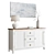 Elegant Collins Console Set 3D model small image 2