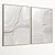 Dual Panel Plaster Frame 672 3D model small image 2