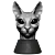 Sphinx Cat Head Figurine Decor 3D model small image 1