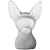 Sphinx Cat Head Figurine Decor 3D model small image 9