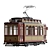 Vintage Tramway - Elegant Nostalgia 3D model small image 2