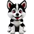 Siberian Husky Figurine 2021 Version 3D model small image 1