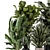 Modern Indoor Plants Set 2334 3D model small image 3