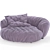 Baxter Ortigia Sofa: Modern Elegance 3D model small image 1