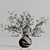 Floral Vase Bouquet Coral 53 3D model small image 6