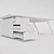 Modern 3-Drawer Table 3D model small image 7